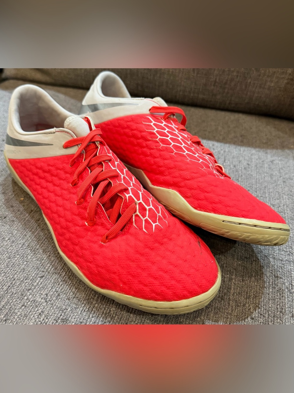 Nike Hypervenom X Phantom III Soccer Cleats Men US Sz 9 EUR 42.5 I Women 10.5